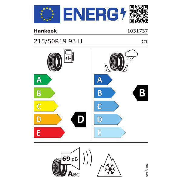 GUMA 215/50R19 93H iON ICEPT HANKOOK