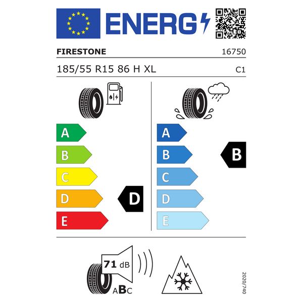 GUMA 185/55R15 86H MULTISEASON 2 XL TL FIRESTONE