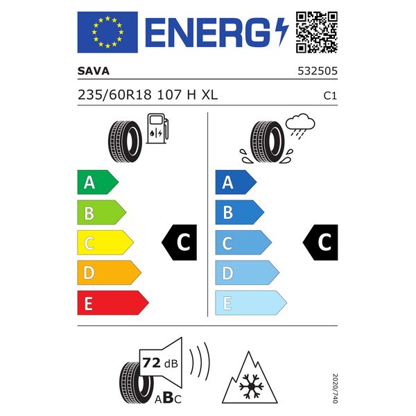 GUMA 235/60R18 107H ESKIMO SUV 2 XL TL SAVA