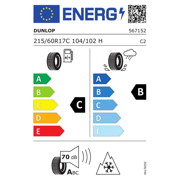 GUMA 215/60R17C 104/102H SP WINTER SPT 3D MS TL DUNLOP