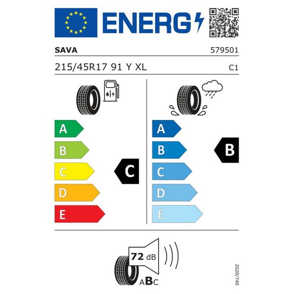 GUMA 215/45R17 91Y INTENSA UHP 2 XL FP TL SAVA