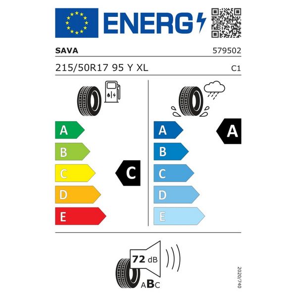 GUMA 215/50R17 95Y INTENSA UHP 2 XL FP TL SAVA